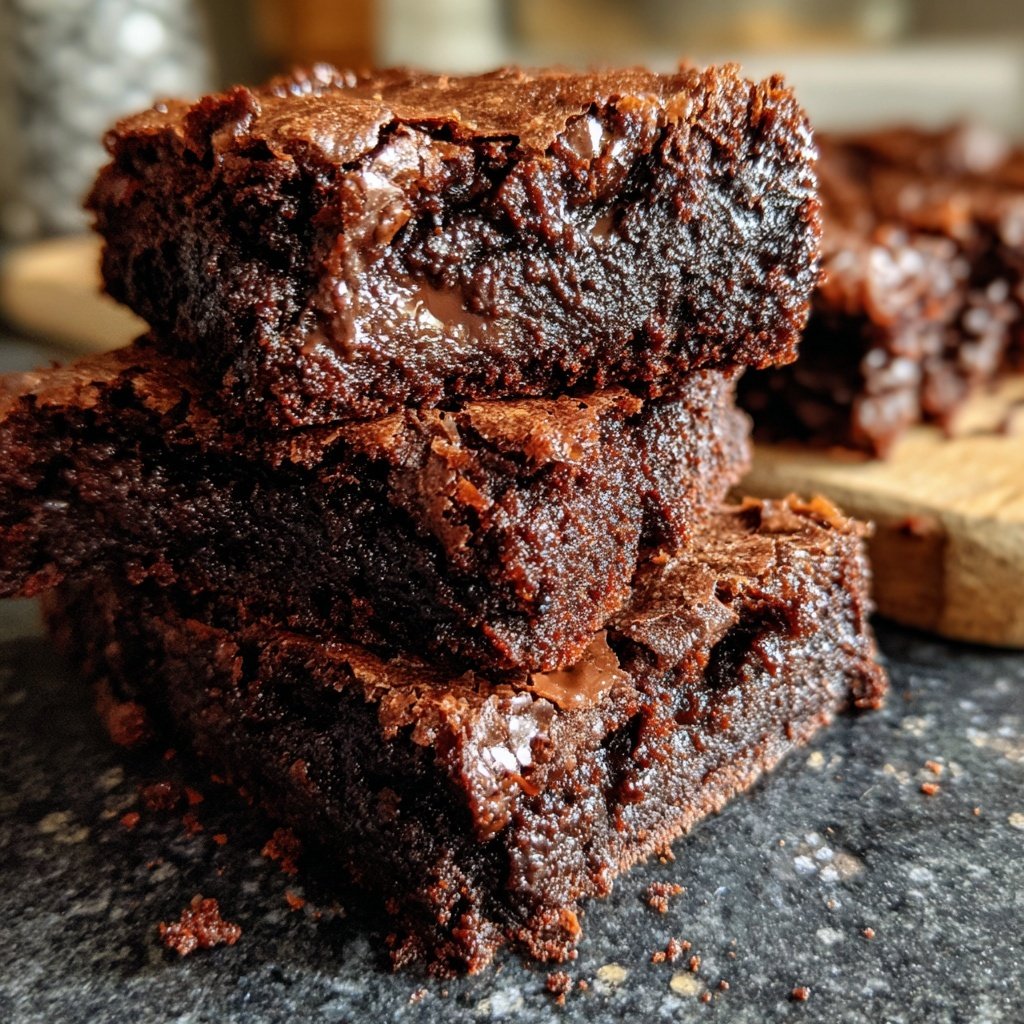 Dessert Chocolate Fudge Brownies