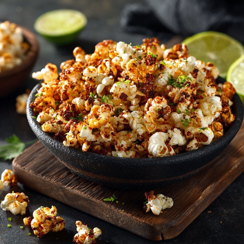 Chili-Lime Popcorn Snacks