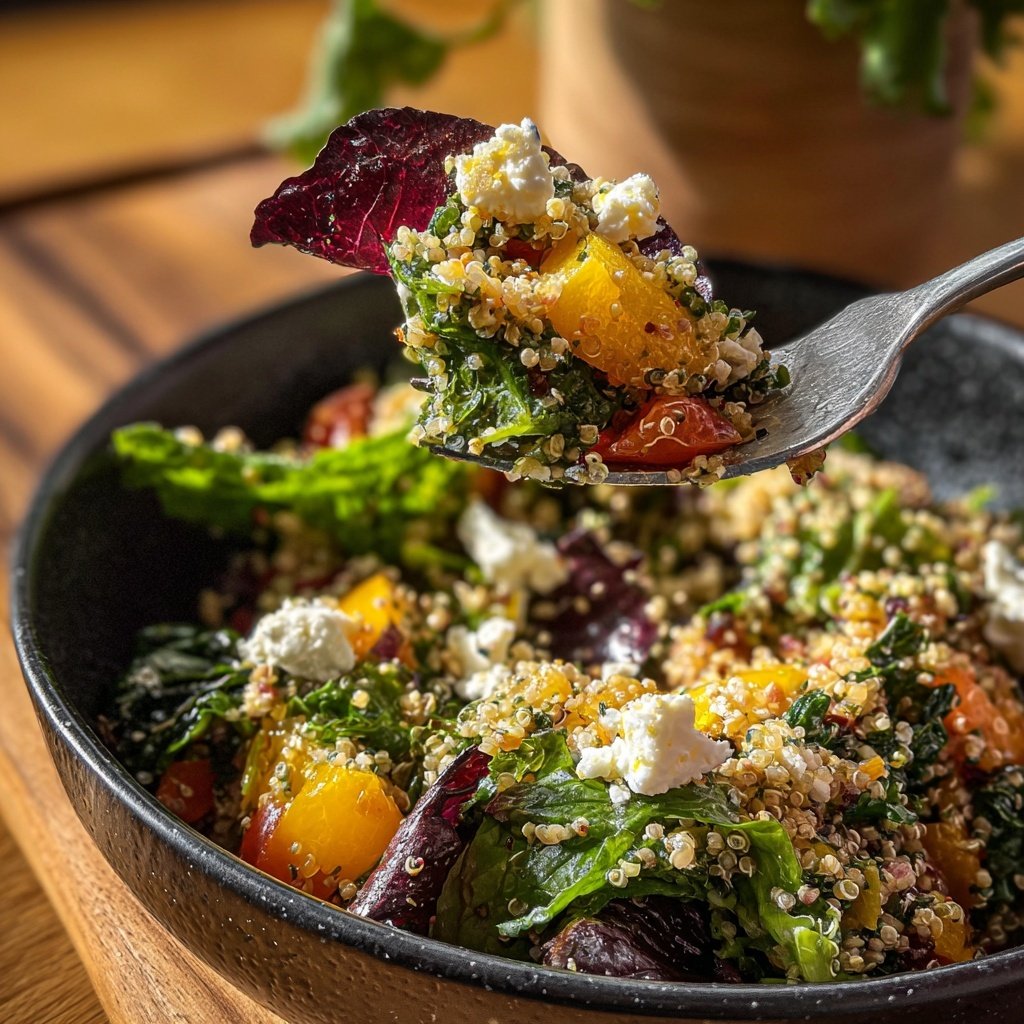 Herbed Quinoa and Feta Salad