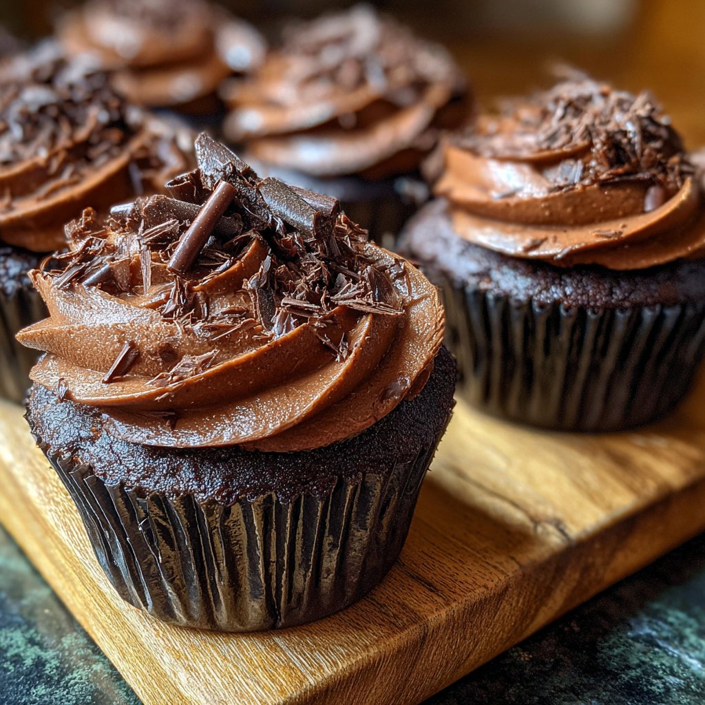Decadent Chocolate Delight Cupcakes